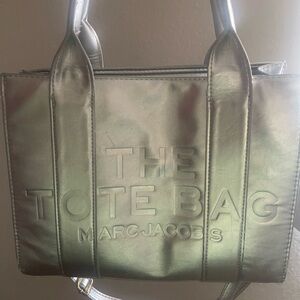 Marc Jacobs Metallic Silver Tote
